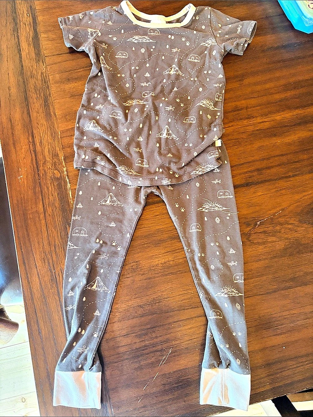 Jax & Lennon camping themed jammies